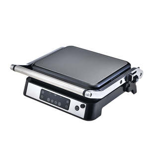 Grill électrique pour gaufres, steak, sandwich, grill <span class=keywords><strong>de</strong></span> contact, presse à panini <span class=keywords><strong>d</strong></span>'intérieur, <span class=keywords><strong>plaque</strong></span> chauffante avec <span class=keywords><strong>plaque</strong></span> à gaufres amovible - Product Image 1