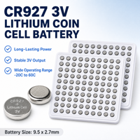 Pile bouton médicale Ieeton CR927 3V 30mAh non rechargeable pour montre, calculatrice, carte mère, porte-clés – Fabricant OEM