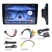 Autoradio Android GPS TS7 9/10 pouces 1DIN, écran tactile, lecteur MP3/MP5, CarPlay sans fil intégré, processeur quadricœur, tableau de bord