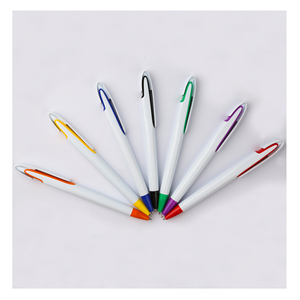 <b>Best</b> Selling Custom Logo 1.0mm Writing Width Ballpoint Pens for Plastic Press Cheap School Office Business <b>Men</b> Birthday Gift - Product Image 3