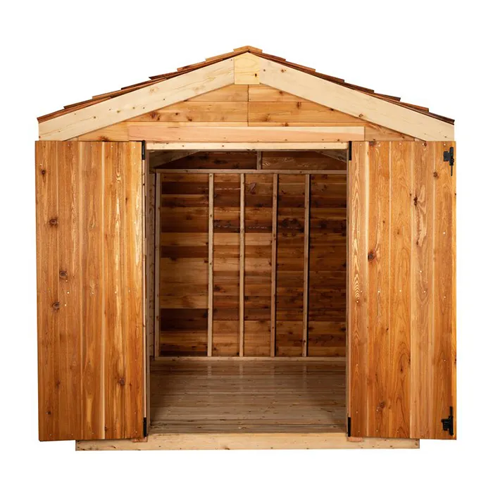 Top Selling Eco-friendly 5x5 FT Wood Storage Tool Garden Outside Storage Shed