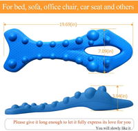 Oreiller chiropratique de massage par étirement du dos complet par Acupillow Civière de traction cervicale et lombaire