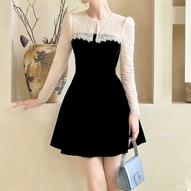 Black Lace Dress Kids - High Quality Children's Clothing