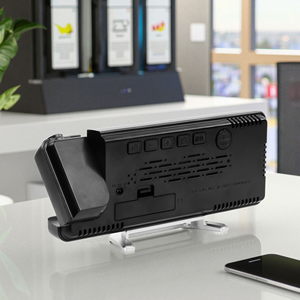 Reloj Despertador Digital Moderno con Proyección LED de Espejo en Techo y Pared, Luz Nocturna con Atenuación Automática para Decoración de Escritorio y Dormitorio - Product Image 4