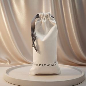 Bolsa de Regalo de Joyería de Algodón de 8oz con Logotipo Personalizado al por Mayor, Bolsa Promocional con Logotipo para Eventos, Embalaje Minorista y Manualidades - Product Image 1