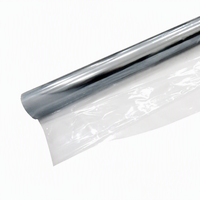 Rouleau de film PVC transparent normal, feuille de plastique flexible transparente, film PVC transparent multi-usages pour l'emballage et la décoration