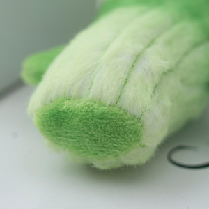 Porte-clés en <span class=keywords><strong>peluche</strong></span> souple et moelleuse en forme de céleri, breloque de sac, poupée décorative pour sacs de mode, accessoire quotidien, joli cadeau - Product Image 4