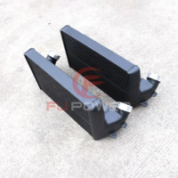 NUEVO KIT DE NÚCLEO DE INTERCOOLER DE MONTAJE DELANTERO TURBO GRANDE ACTUALIZACIÓN para BMW X5 X6 E70 F15 NBSH
