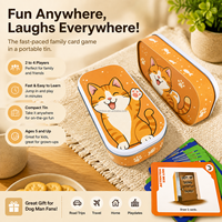Étui à cartes rectangulaire en métal format poche JYB Factory – Boîte de rangement robuste pour cartes, idéale pour les voyages, emballage portable pour cartes de jeu