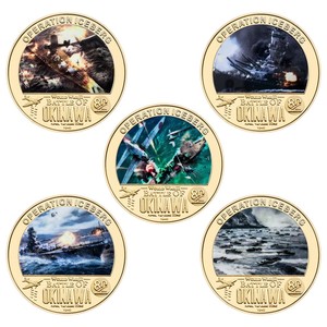 Moneda Conmemorativa de Metal con Diseño de Logotipo Personalizado al por Mayor, Batalla de Iwo <span class=keywords><strong>Jima</strong></span>, Okinawa, Pearl Harbor, Moneda de Desafío Personalizada, Regalos para Hombres - Product Image 5