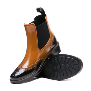 Elegante más populares PVC <span class=keywords><strong>de</strong></span> moda <span class=keywords><strong>de</strong></span> las mujeres zapatos <span class=keywords><strong>de</strong></span> la <span class=keywords><strong>lluvia</strong></span> <span class=keywords><strong>de</strong></span> antideslizante Botas <span class=keywords><strong>de</strong></span> <span class=keywords><strong>lluvia</strong></span> <span class=keywords><strong>de</strong></span> tacón plano - Product Image 1