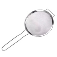 Passoire en acier inoxydable pour cuisine, séparateur d'huile, écumoire et filtre à lait de soja, tamis à farine pour la pâtisserie et écumoire pour friture profonde