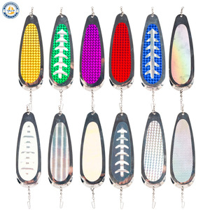 Cuchara de pesca Yajie de 7 pulgadas con destellos para atarrayar y atrapar, señuelo para salmón y pesca en aguas medias - Product Image 1
