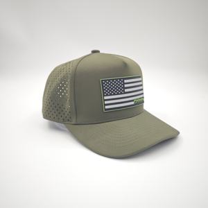 Casquette de baseball unisexe personnalisée avec logo découpé au laser, perforée, motif léopard tendance, imperméable et ajustable, style décontracté - Product Image 4