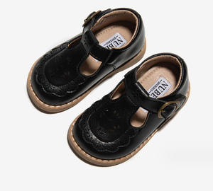 Vente en gros de chaussures Première marche en cuir Darling à semelles souples antidérapantes pour bébé - Product Image 5