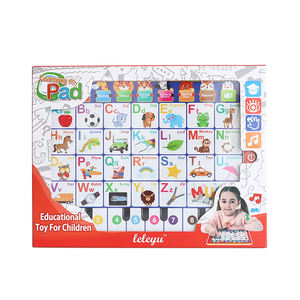 เครื่องเรียนรู้ภาษาอังกฤษแบบกำหนดเอง เครื่องเรียนรู้ตัวอักษรภาษาอังกฤษสำหรับเด็กก่อนวัยเรียน ปี 2021 ฟังก์ชันใหม่ แผ่นรองเรียนรู้สำหรับเด็ก - Product Image 4