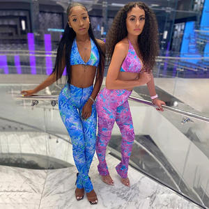 ชุดคอร์เซ็ต2ชิ้นสำหรับผู้หญิงสายรัดเซ็กซี่พิมพ์ลายแบบ <span class=keywords><strong>VK30</strong></span>มาใหม่ - Product Image 3