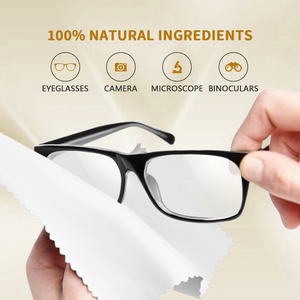 Nettoyant pour verres 20ml Logo OEM 100% Kit de nettoyage pour lunettes naturelles Chiffon de nettoyage en microfibre Tournevis pour lunettes optiques - Product Image 5