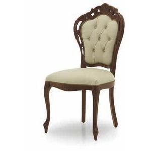 Sedia da pranzo con schienale alto, - Product Image 1