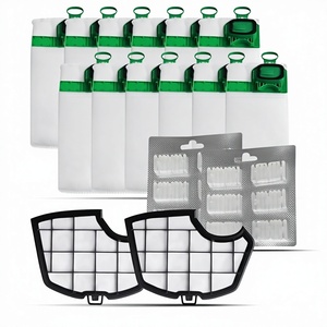Sacchetti per <span class=keywords><strong>aspirapolvere</strong></span> elettrici riutilizzabili personalizzati OEM/ODM Vorwerk <span class=keywords><strong>Folletto</strong></span> Kobold VK140/FP140 - Product Image 1