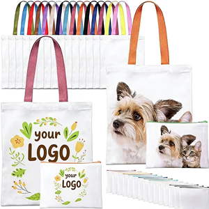 Bolsa <span class=keywords><strong>de</strong></span> <span class=keywords><strong>Tela</strong></span> Reutilizable <span class=keywords><strong>de</strong></span> Poliéster, Bolso Tote Pequeño Personalizado, <span class=keywords><strong>Bolsas</strong></span> <span class=keywords><strong>de</strong></span> Compras <span class=keywords><strong>de</strong></span> Lona <span class=keywords><strong>con</strong></span> Impresión por Sublimación y Logotipo - Product Image 1