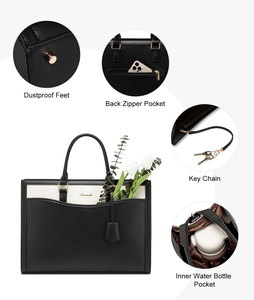 LOVEVOOK 2024 Ventes chaudes <span class=keywords><strong>Sac</strong></span> à bandoulière professionnel <span class=keywords><strong>Sac</strong></span> fourre-tout pour <span class=keywords><strong>ordinateur</strong></span> <span class=keywords><strong>Sac</strong></span> à main Imperméable <span class=keywords><strong>Luxe</strong></span> Personnalisé <span class=keywords><strong>Sac</strong></span> pour <span class=keywords><strong>ordinateur</strong></span> portable en <span class=keywords><strong>cuir</strong></span> pour femmes - Product Image 4