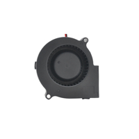 WELLSUNFAN WD07525 Ball/Sleeve Bearing DC 75*25 Bladeless Blower Fan CPU Cooling Plastic Aluminum Battery Powered 49.9DBA OEM