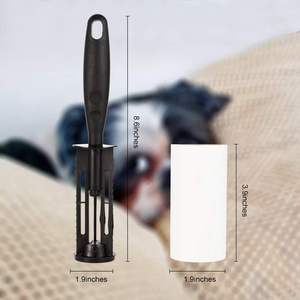 Adhésif collant papier brosse cheveux poussière peluches pellicules LINT ROLLER Remover - Product Image 5