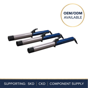 <span class=keywords><strong>Fer</strong></span> à <span class=keywords><strong>friser</strong></span> professionnel européen NB WIDE Pro en aluminium PTC LED 40 mm - Product Image 1