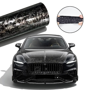 <span class=keywords><strong>Film</strong></span> de protection de peinture automobile en TPU de qualité supérieure, couleur fibre de carbone laser, auto-réparateur, anti-rayures, haute élasticité, 6 ans - Product Image 2