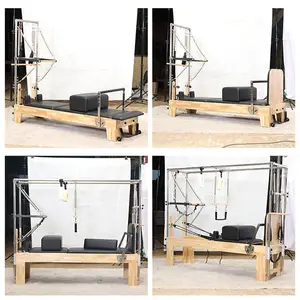 Máquina reformadora de pilates de perna alta de alta qualidade com preço baixo, equipamento barato de pilates reformador de bordo