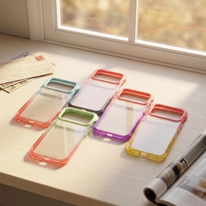 Coque de téléphone portable 3-en-1 DIY avec rainures, design moderne et minimaliste, pour iPhone 18 - Product Image 4