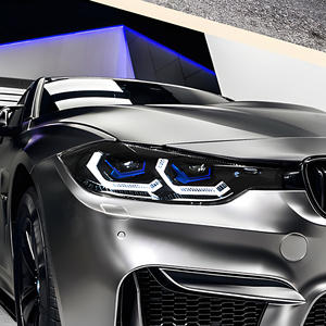 Para <span class=keywords><strong>BMW</strong></span> Serie 3 F30 F35 320i 325i 330i 2013-2019 LED Auto faros montaje actualización láser estilo proyector lente Accesorios - Product Image 2