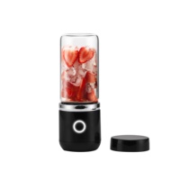 Mixeur portable sans fil rechargeable par USB, pour écraser la glace, faire des jus et des smoothies, idéal pour les voyages, la maison et le bureau