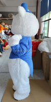 Costume de mascotte d'ours en peluche mignon personnalisé de quantité minimale de commande d'Efun 1 PC costume adulte de mascotte d'ours de couple de dessin animé pour la partie