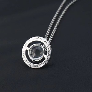 Collar con Colgante OVNI de Cobre y Circonita de la Reina Vivienne, Joyería de Moda Europea y Americana para Mujer, Venta al por Mayor - Product Image 2