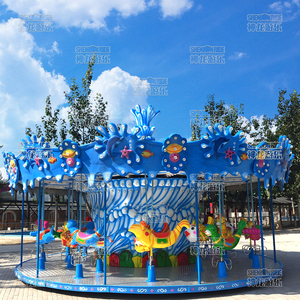 <span class=keywords><strong>Manège</strong></span> Électrique Extérieur en Métal pour Centre Commercial, Parc d'Attractions, Jeu pour Enfants, 16 Places, Luxe, Lumineux et Musical - Product Image 4