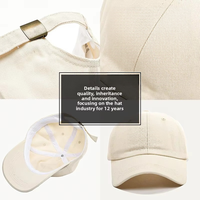 Casquette de baseball personnalisée brodée unisexe en coton réglable à visière incurvée, chapeau de soleil décontracté pour le sport, casquette de papa pour toutes les saisons
