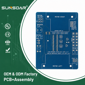 Usine de fabrication de circuits imprimés (PCB) de haute qualité à Shenzhen, service de pochoirs et de masques de soudure personnalisés, plusieurs méthodes de livraison - Product Image 1