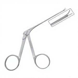 Ciseaux à oreilles droits manuels HOUSE BELLUCCI, modèle fin, lame de 4,5 mm, lot de 3 (4 pièces) |   Ciseaux chirurgicaux de précision en acier inoxydable - Product Image 1