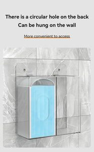 Durable Classic Acrylic <b>Wall</b> <b>Storage</b> Mask Box Organizer for Efficient Mask <b>Storage</b> - Product Image 6