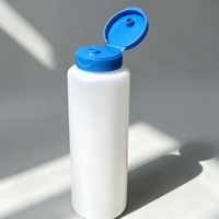 Bouteille de sauce en HDPE de qualité alimentaire 250 ml avec bouchon à clapet, distributeur de vinaigrette, bouteille en plastique à presser pour mayonnaise, emballage de condiments pour barbecue