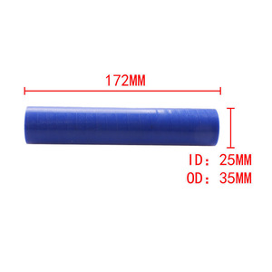 Air Intake Hose For Ford F250 F350 6.0L 03-07 Retrofit Upgrade Blue <b>Silicone</b> <b>Pipe</b> - Product Image 2