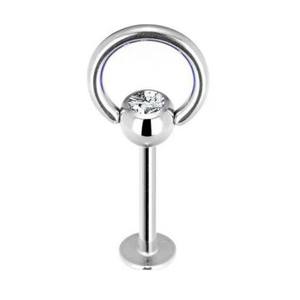 จิวเวอรี่316L เครื่องประดับร่างกายแหวนริมฝีปาก monroes สแตนเลส14เกจ - Product Image 3