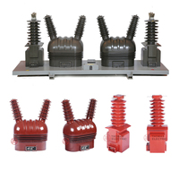 Transformateur combiné d'instrumentation de comptage pour postes de transformation 35kV JLSZW-35 100/5A VT 35000/100V classe 0.2S