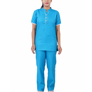 New Arrival Plus Size Medical <b>Scrub</b> Suit High Quality Canvas Fabric Unisex Hospital Uniform <b>Scrub</b> <b>Sets</b> - Product Image 1