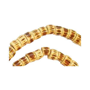 7x5mm Tube Epil Perles en bois pour l'artisanat et la décoration - Product Image 1