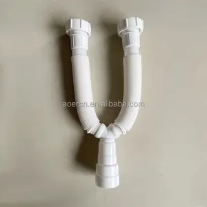 Tuyau d'évacuation sanitaire Offre Spéciale et de haute qualité tuyau de vidange Flexible en plastique tuyau d'extension Flexible tuyau d'évier