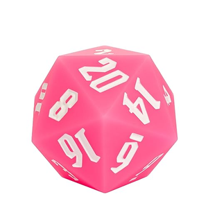 ลูกเต๋า D20 โฟม PU 20 หน้า แบบกำหนดเอง สำหรับเกมกระดานคลายเครียด DND พร้อมโลโก้ส่วนตัว - Product Image 4