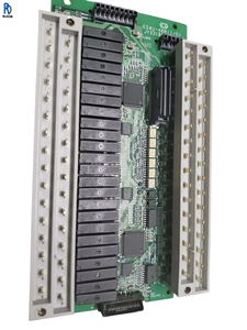 Carte mère PLC FX3U-48MR/ES-A, carte de contrôle industrielle, contrôleur logique programmable, carte de circuit, composant d'occasion démonté - Product Image 1